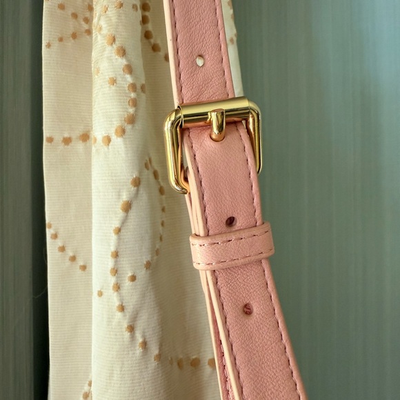 Elizabeth and James Pink Leather Crossbody - Picture 14 of 14